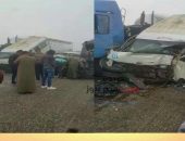 ارتفاع عدد ضحايا حادث مروع بالطريق الصحراوي الشرقي ببني سويف | صوت مصر نيوز