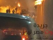 انفجار “تنك” سيارة في حادث تصادم بنفق الثورة بـ”صلاح سالم”  | صوت مصر نيوز