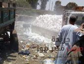 مصادرة سيارة محملة بالطوب الأبيض لإستخدامه في التعدي علي الأراضي بالقناطر الخيرية|صوت مصر نيوز