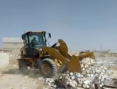 إزالة 9 حالات تعدِ على الأراضي الزراعية بمركز طامية بالفيوم|صوت مصر نيوز 