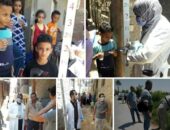 وفد وزارة الصحة يتابع سير العمل بحملة القضاء على البلهارسيا بالفيوم | صوت مصر نيوز