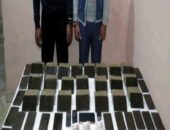 القبض على شخصين وبحوزتهما 178 طربة حشيش بالفيوم |صوت مصر نيوز