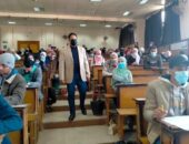 زيدان يتفقد إمتحانات الفصل الدراسى الأول للعام الجامعى2021-2022.الكتروني |صوت مصر نيوز 