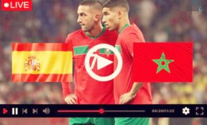 مشاهدة مباراة المغرب وإسبانيا في كأس العالم