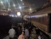 خروج قطار منوف عن الرصيف بقليوب… وجار حصر الخسائر